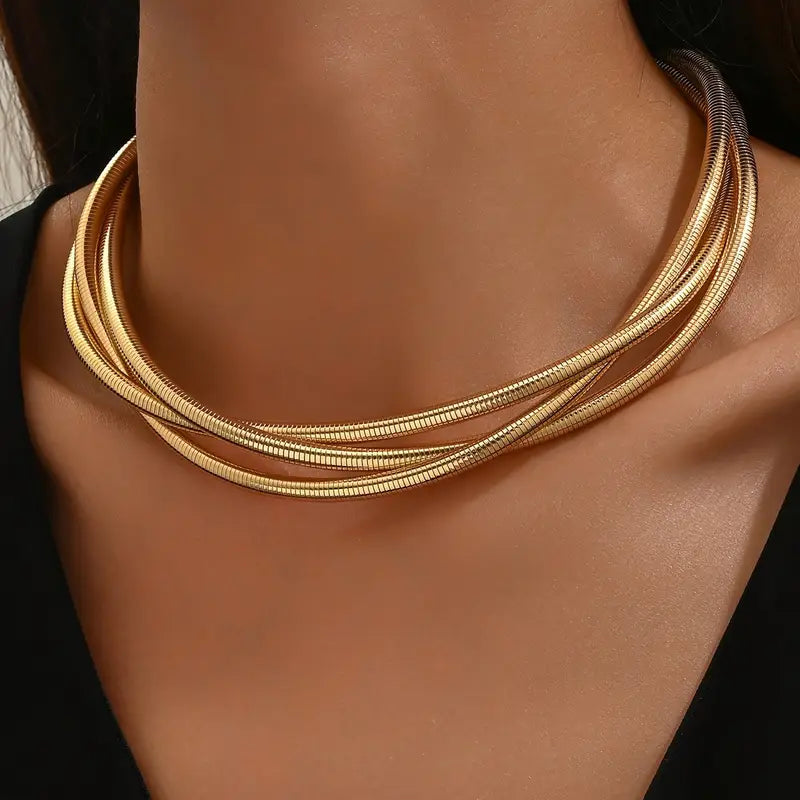 Serpentine Twisted Necklace