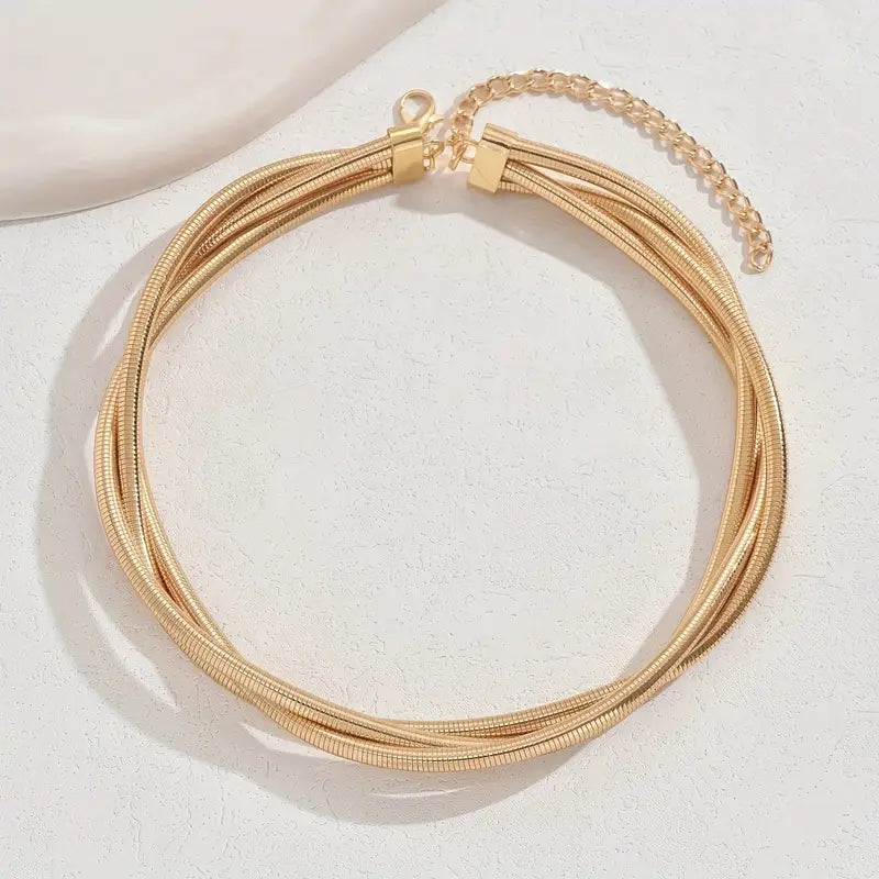 Serpentine Twisted Necklace