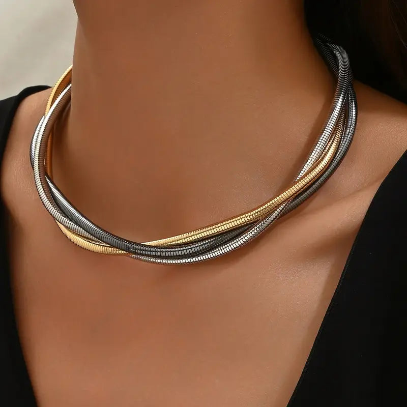 Serpentine Twisted Necklace