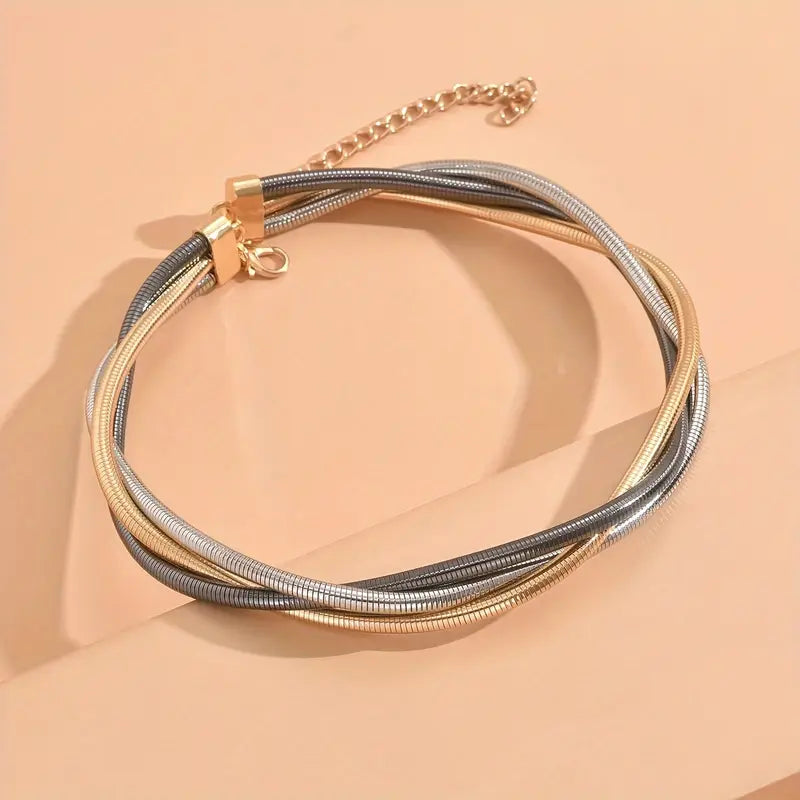 Serpentine Twisted Necklace