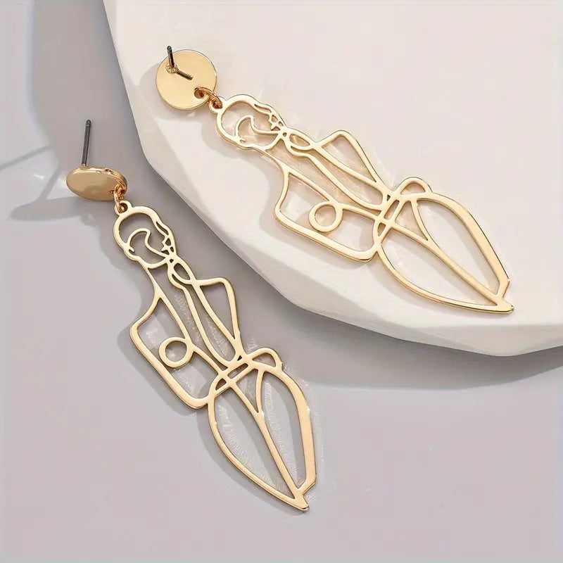 Ethereal Silhouette Earrings