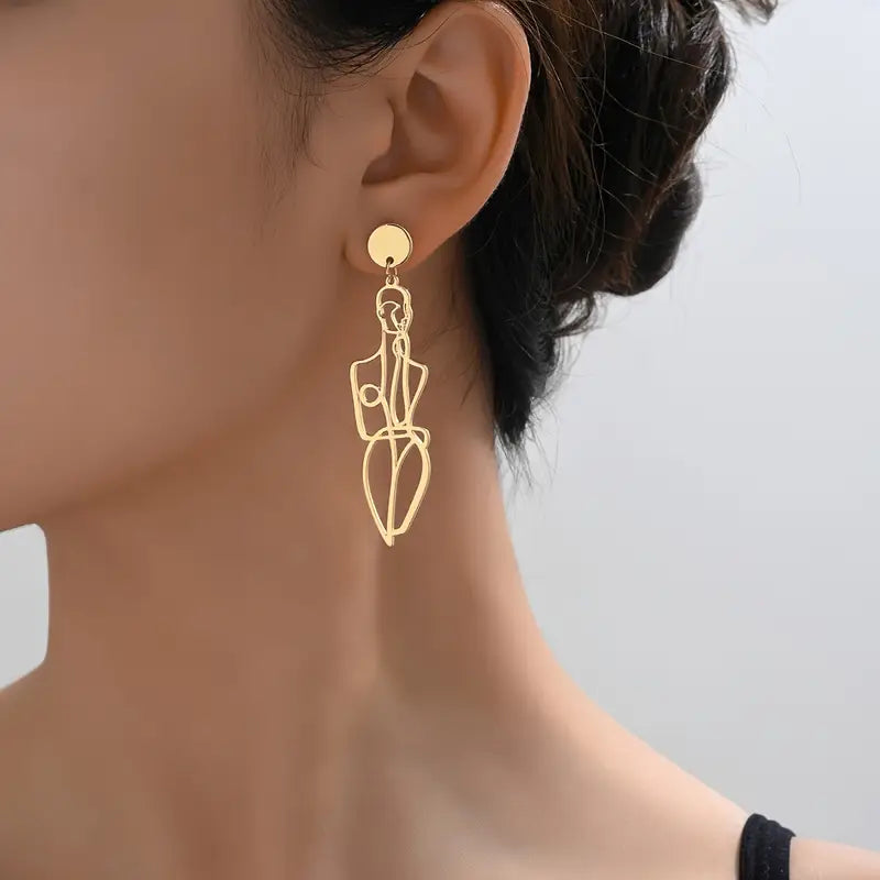 Ethereal Silhouette Earrings