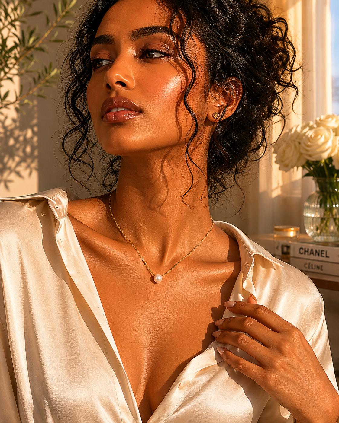 Lulit (ሉሊት) Pearl Necklace