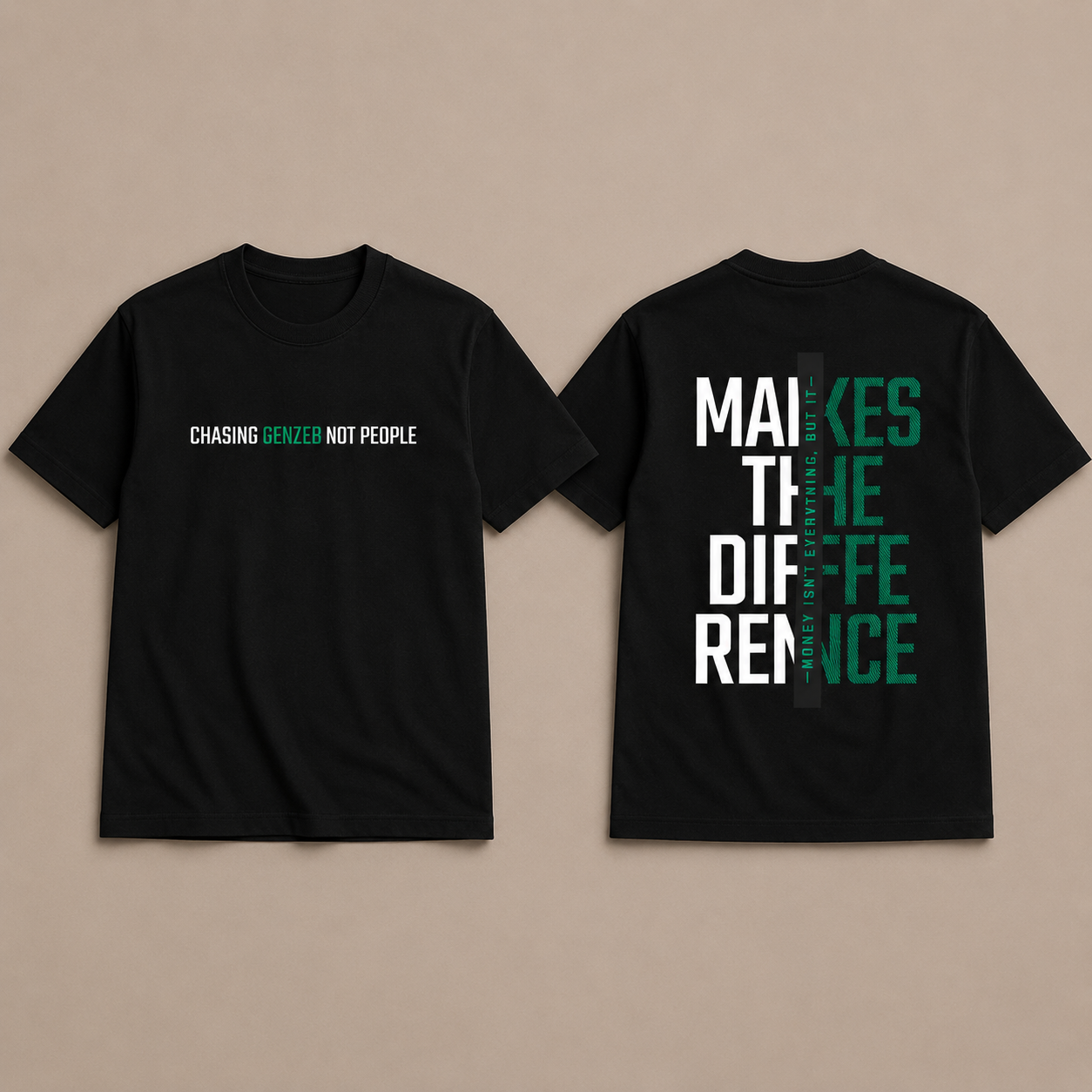 GENZEB - Ambition Statement Tee