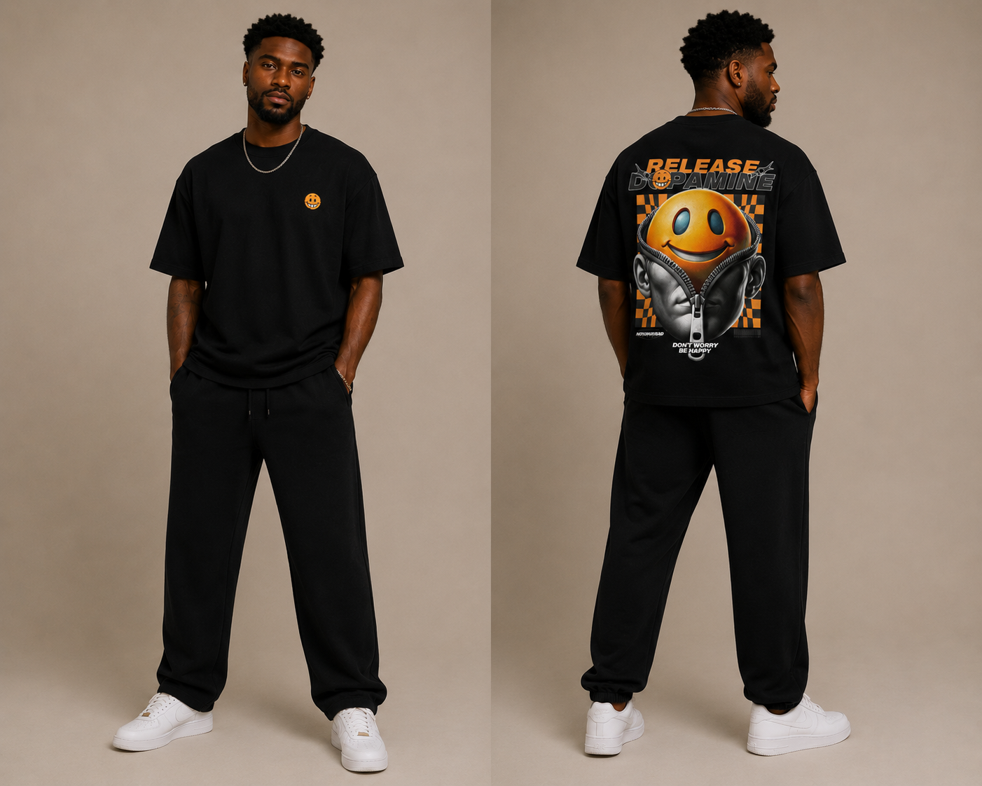 Dopamine - Graphic Oversized Tee