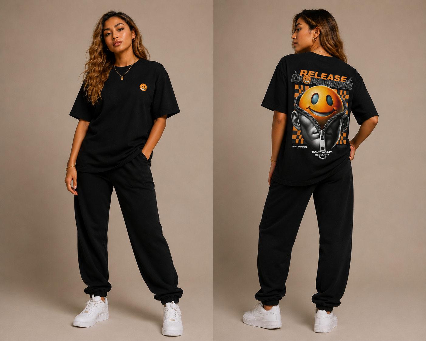 Dopamine - Graphic Oversized Tee