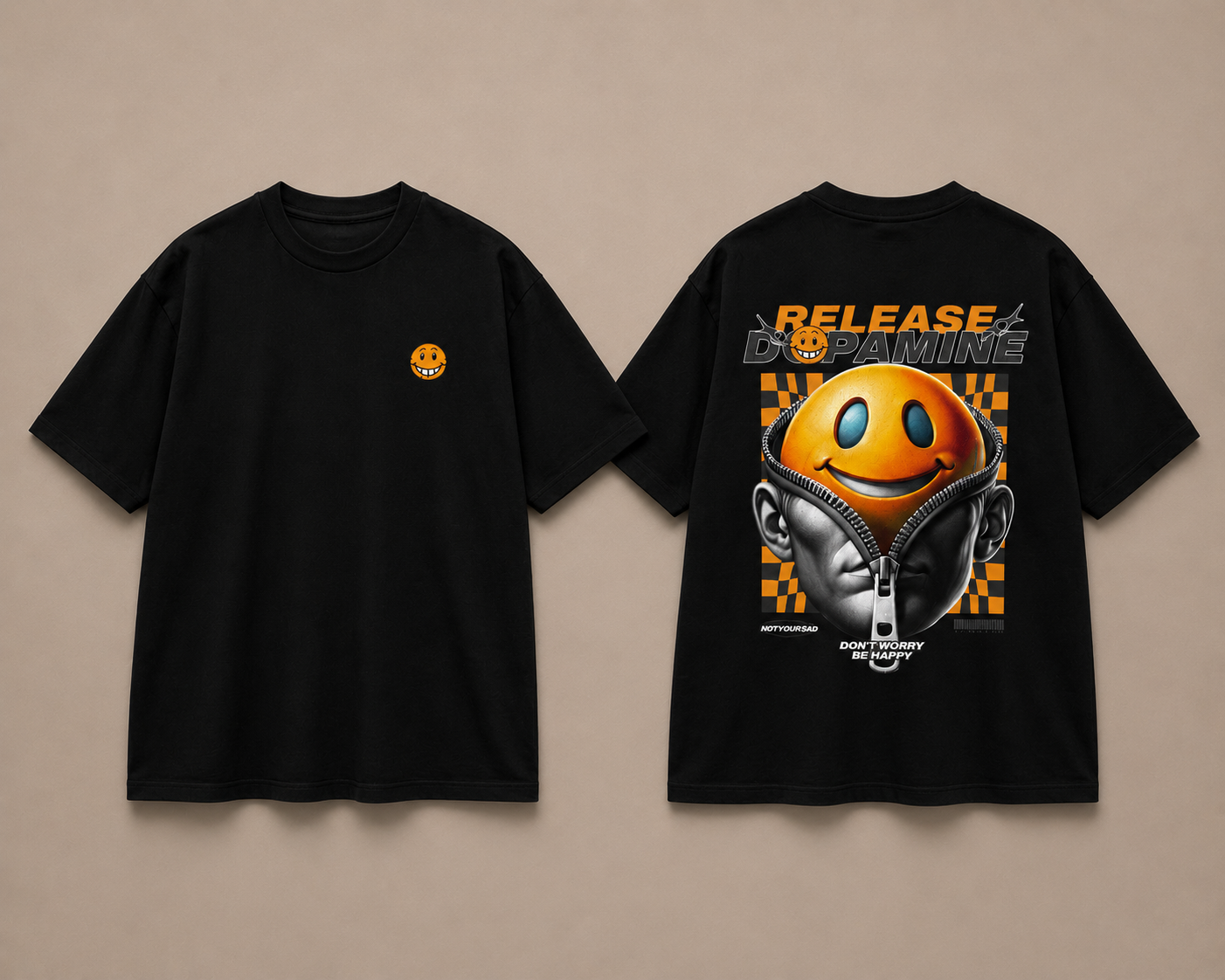 Dopamine - Graphic Oversized Tee