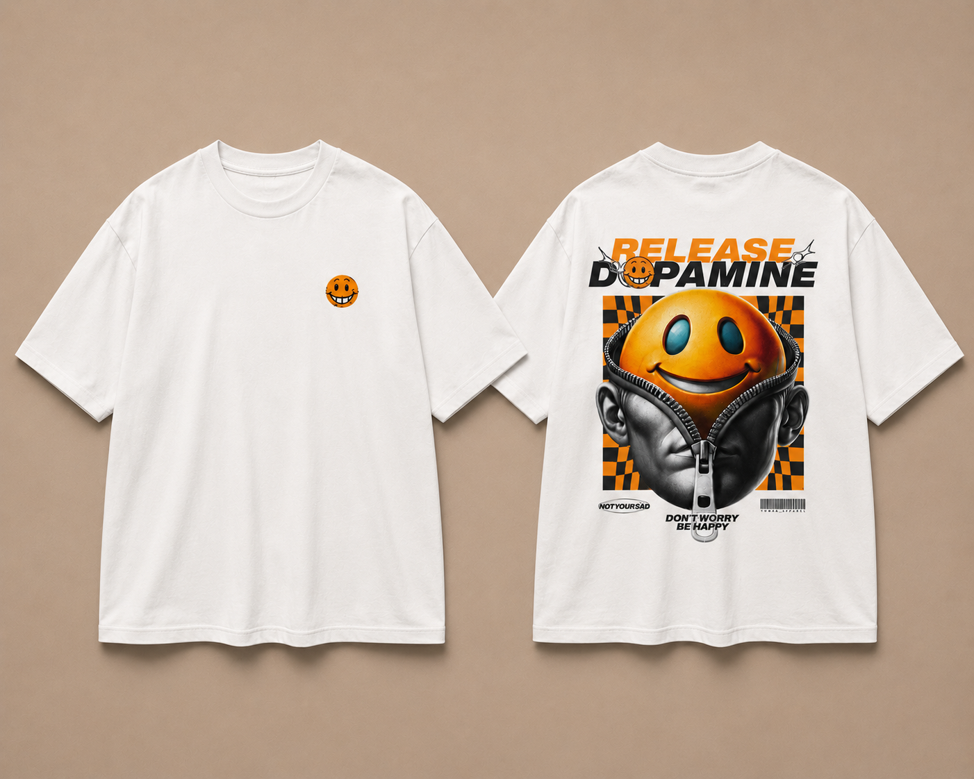 Dopamine - Graphic Oversized Tee