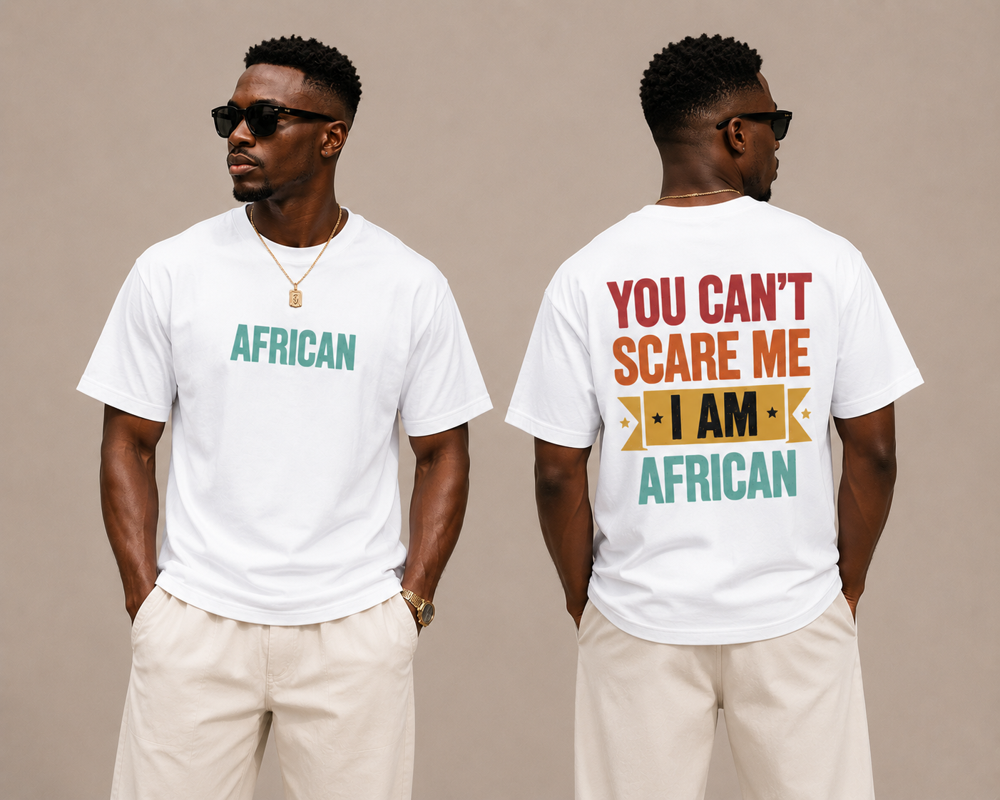 I AM AFRICAN - Signature Identity Tee