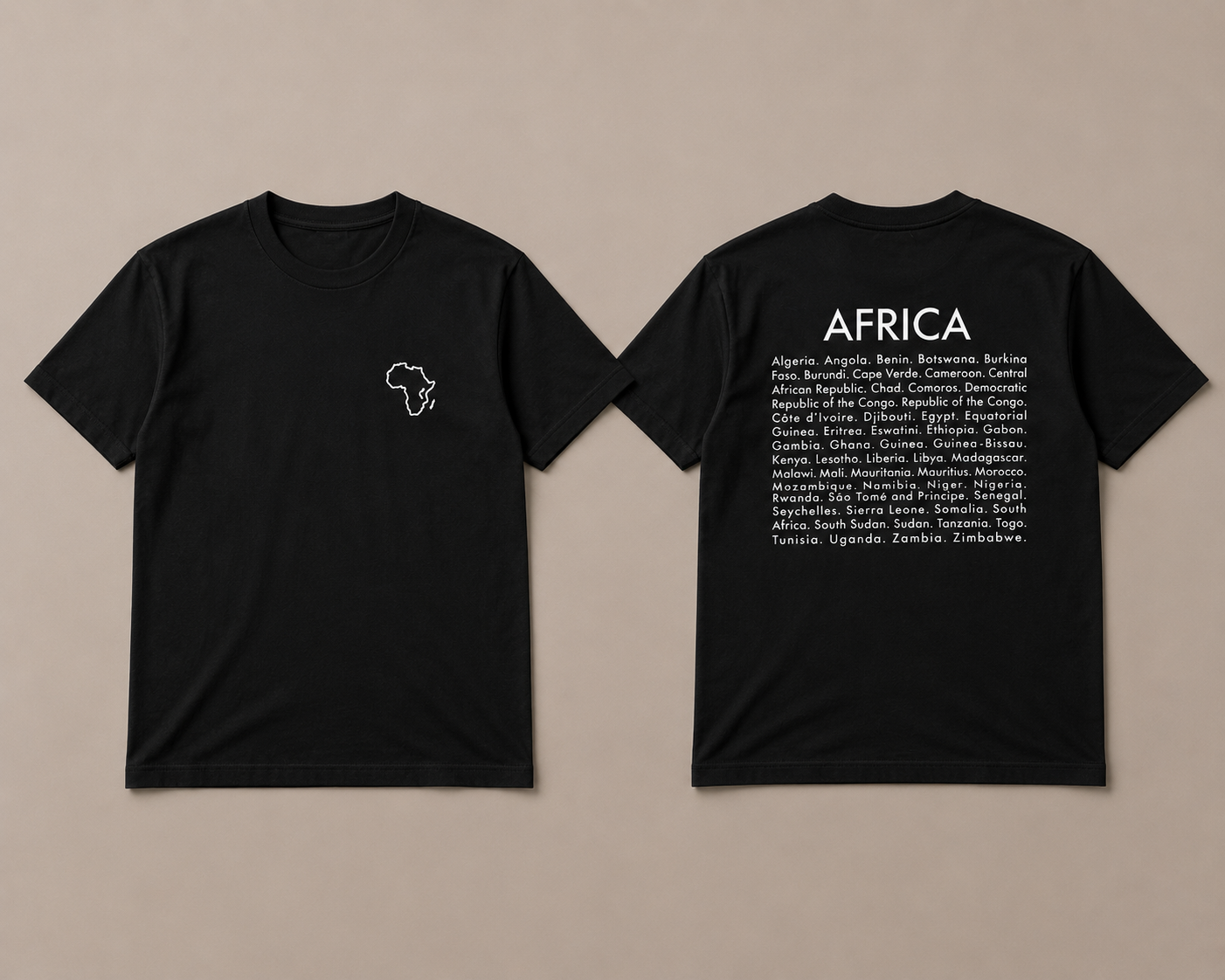 AFRICA - Continental Identity Tee
