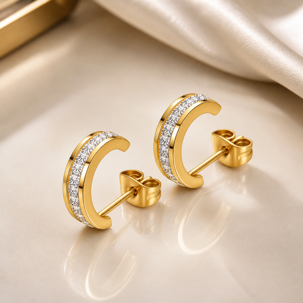 Celeste Duo Stud Earrings