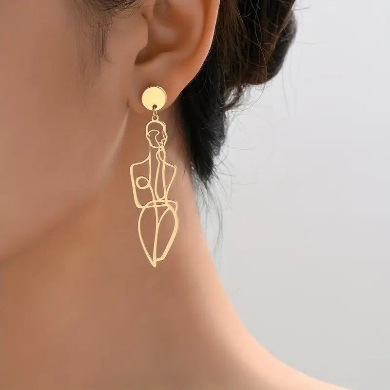 Ethereal Silhouette Earrings